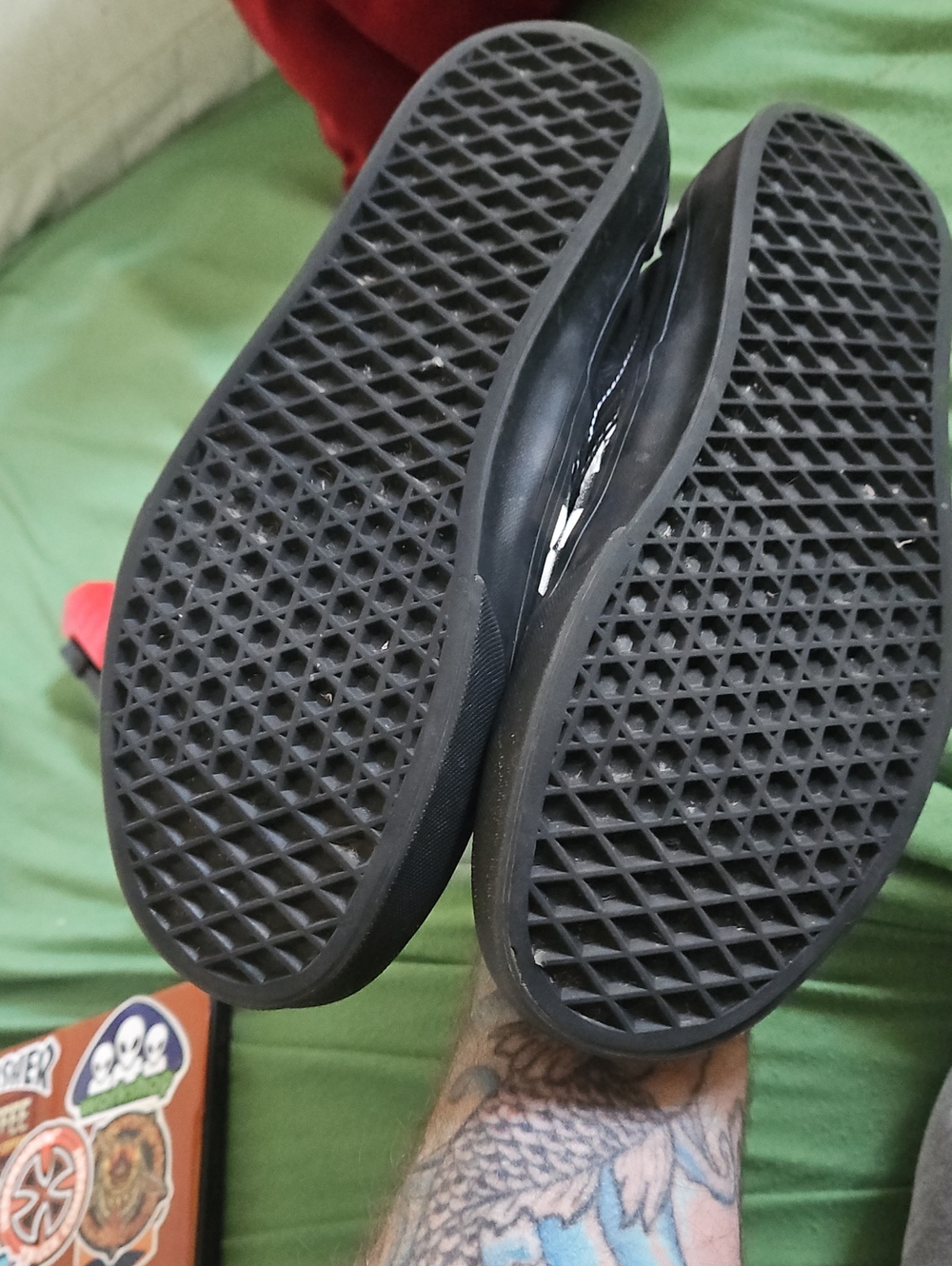 Vans Blk White Checks - Picture 7 of 7